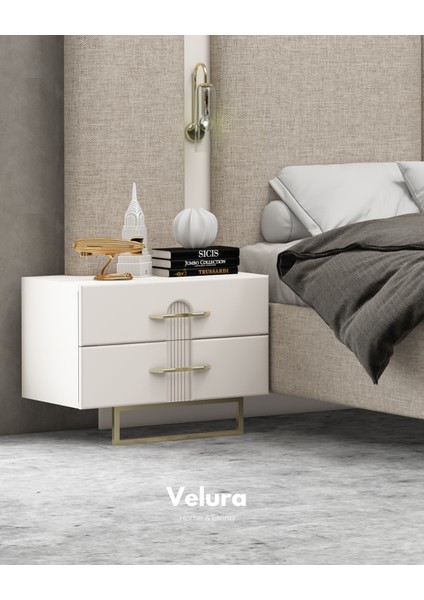 Olimpos Yatak Odası Takımı (Dolap + Şifonyer + Komodin + Karyola)