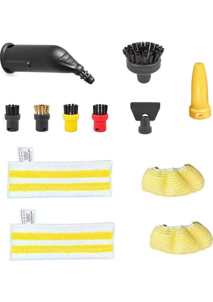 Karcher Sc1 Sc2 Sc3 Sc4 Sc5 Buharlı Temizleyici Parça Değişimi Buharlı Paspas Yuvarlak Fırça Başlığı Ev Temizlik Parçaları (Yurt Dışından)