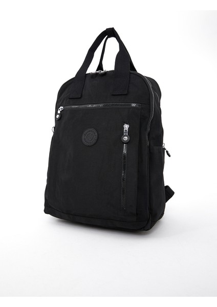 Unisex Suya Dayanıklı Krinkıl Kumaş Sırt Çantası ve Cüzdan Tipi Askılı Kalemlik modelleri