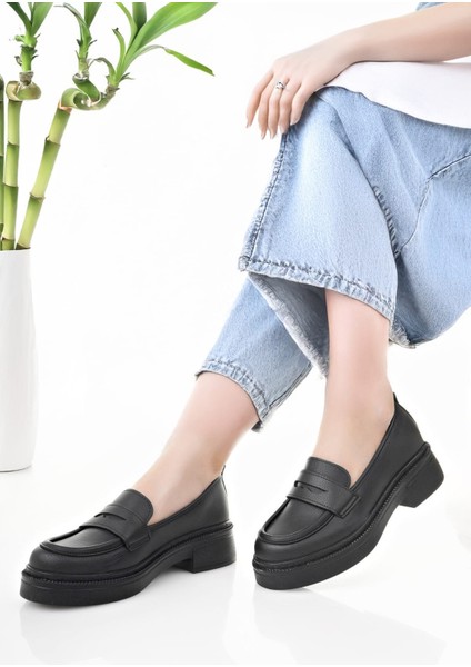 BAHRİNA KADIN GÜNLÜK MOKASEN LOAFER AYAKKABI