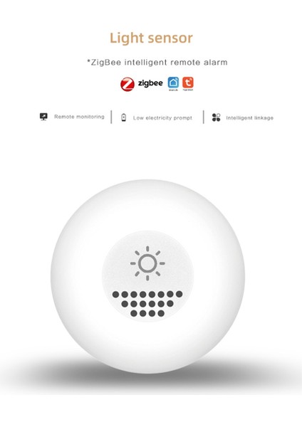 Tuya Zigbee Akıllı Işık Sensörü Aydınlatma Parlaklık Algılama Ev Aydınlatma Otomasyonu Zigbee Akıllı Uzaktan Alarm (Yurt Dışından) fırsatları