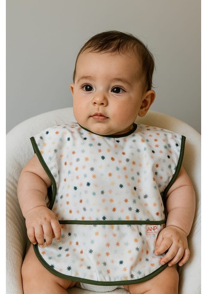 Sıvı Geçirmez 3’lü Set Mama-Salya Önlüğü Karaca 0-24 Ay modelleri