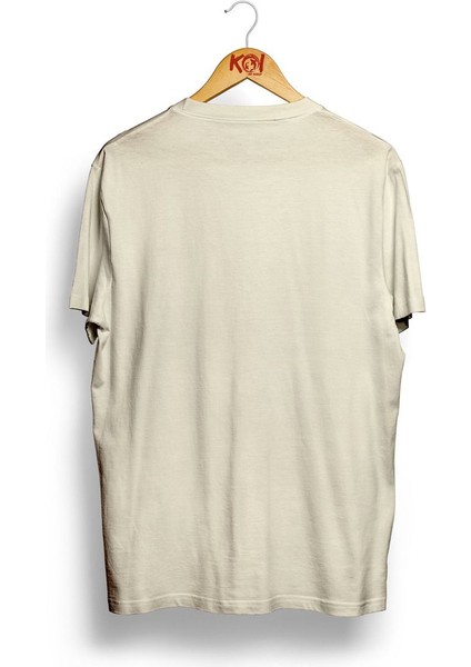 Düz Basic / Erkek Ekru Krem Renk T-Shirt / %100 Pamuk Premium Quality / Regular Fit modelleri