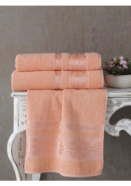 Cotton Jakarlı Rebeka Banyo Havlusu 70X140 fiyatları