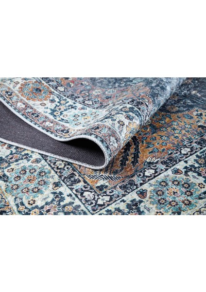 Kota Krem Göbekli Etnik Modern Desenli Makinada Yıkanabilir Hav Toz Vermez Leke Tutmayan Kaymaz Taban Dijital Makine Baskı Salon Yolluk Mutfak Halı fırsatları