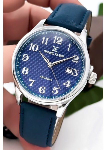 Deri Kordon Gümüş Renk Çelik Kasa Takvimli Erkek Kol Saati Bileklik Hediyeli ZMDK1170 fiyatları