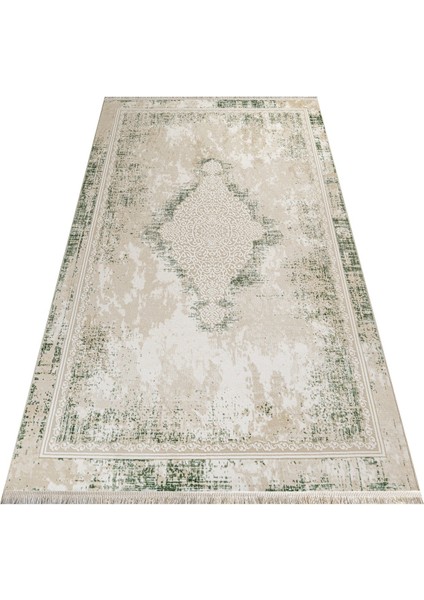 Iman Klasik Bej Akrilik Dikdörtgen Modern Desenli Akrilik Hav Vermeyen Leke Tutmayan Kolay Temizlenen Yumuşak Makine Salon Yolluk Mutfak Halı fırsatları