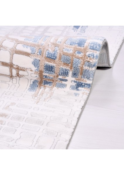 Alayah Modern Gri Yün Dikdörtgen Modern Desenli Akrilik Hav Vermeyen Leke Tutmayan Kolay Temizlenen Yumuşak Makine Salon Yolluk Mutfak Halı fırsatları