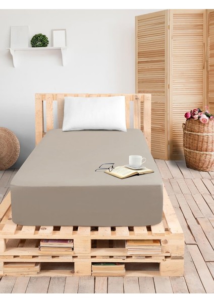 Düz Lastikli Tek Kişilik Percale Çarşaf fırsatları