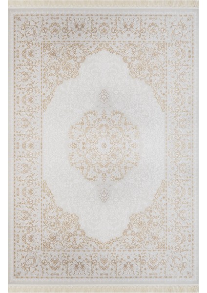 Klasik Bej Akrilik Dikdörtgen Modern Desenli Akrilik Hav Vermeyen Leke Tutmayan Kolay Temizlenen Yumuşak Makine Salon Yolluk Mutfak Halı