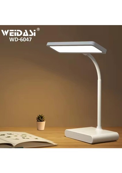 Weidasi Masa Lambası Type-C Kablolu ve Şarjlı Ledli Masa Lambası WD-6047 fırsatları