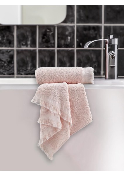 Pamuk Dokulu 2’li Havlu Takımı 50X90 indirimleri