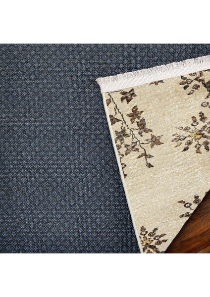 Yeşil Klasik Etnik Modern Desenli Pamuk Makinada Yıkanabilir Hav Toz Vermez Leke Tutmayan Kaymaz Taban Dijital Makine Baskı Salon Yolluk Mutfak Halı modelleri