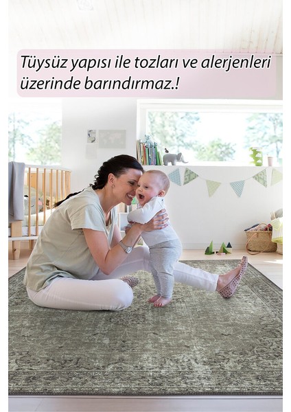 Praia De Santa Maria Klasik Gri Polyester Daire Modern Desenli Pamuk Makinada Yıkanabilir Hav Toz Vermez Leke Tutmayan Kaymaz Taban Dijital Makine Baskı Salon Yolluk Mutfak Halı modelleri