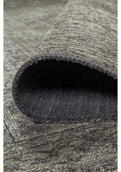 Praia De Santa Maria Klasik Gri Polyester Daire Modern Desenli Pamuk Makinada Yıkanabilir Hav Toz Vermez Leke Tutmayan Kaymaz Taban Dijital Makine Baskı Salon Yolluk Mutfak Halı indirimleri