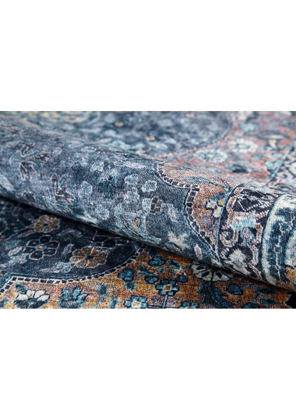 Kota Krem Göbekli Etnik Modern Desenli Makinada Yıkanabilir Hav Toz Vermez Leke Tutmayan Kaymaz Taban Dijital Makine Baskı Salon Yolluk Mutfak Halı indirimleri