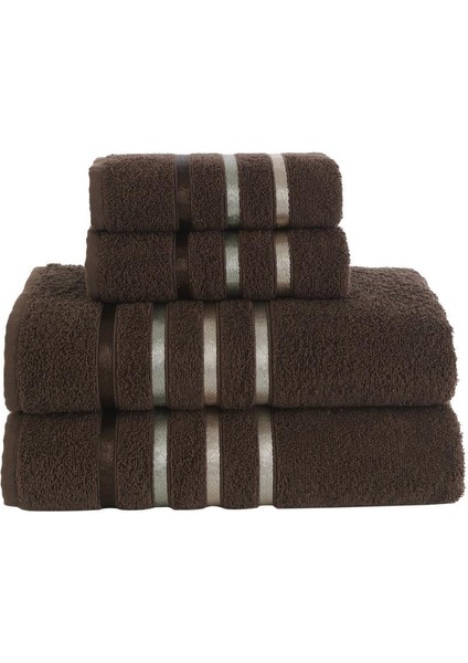 Bale 4'lü Pamuk Havlu Seti