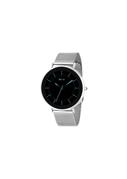 LW43 Silver Kasa 43 mm Silver Çelik Hasır Kordon Akıllı Saat fırsatları