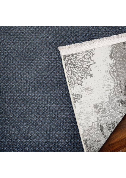 Gri Klasik Etnik Modern Desenli Pamuk Makinada Yıkanabilir Hav Toz Vermez Leke Tutmayan Kaymaz Taban Dijital Makine Baskı Salon Yolluk Mutfak Halı indirimleri