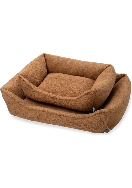 CornerBed Brown Sugar Ortopedik Kedi Ve Köpek Yatağı