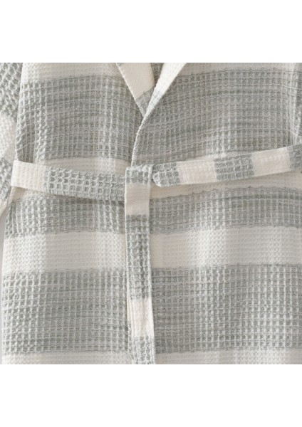 Ikra Peştemal Kadın Bornoz %100 Organik Pamuk Jakarlı Haki modelleri