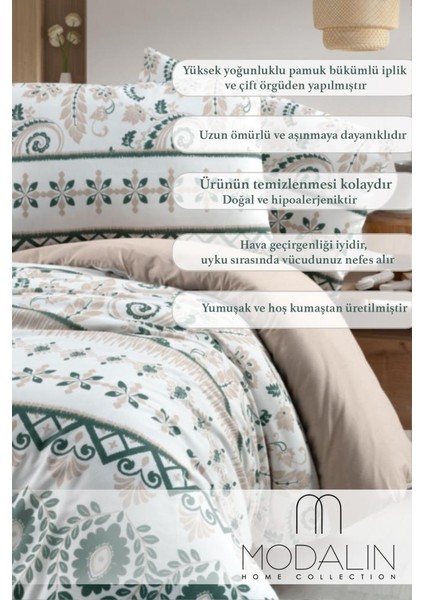 Otantik Çift Kişilik Nevresim Takımı Desenli 200x220 Yüksek Yoğunluklu Pamuk modelleri