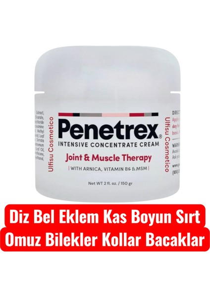 Penetrex Ağrı Giderici Krem 4 Adet - Tüm Vücut Ağrılarınız İçin Diz Bel Eklem Kemik Kas Sırt Bilekler Boyun Omuz fiyatları