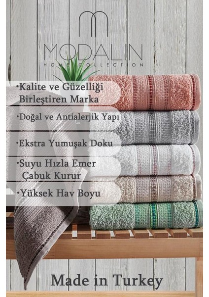 Fiona El ve Yüz Havlu Seti 50X90 6'lı fiyatları