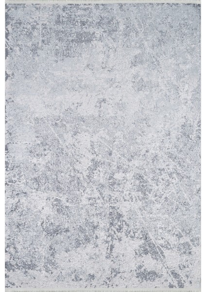 Nukus Gri Modern Etnik Desenli Makinada Yıkanabilir Hav Toz Vermez Leke Tutmayan Kaymaz Taban Dijital Makine Baskı Salon Yolluk Mutfak Halı