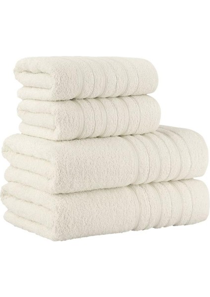 4 Lü Banyo Havlusu Seti Dora - 70X140cm x2 / 50x90cm x2 fırsatları