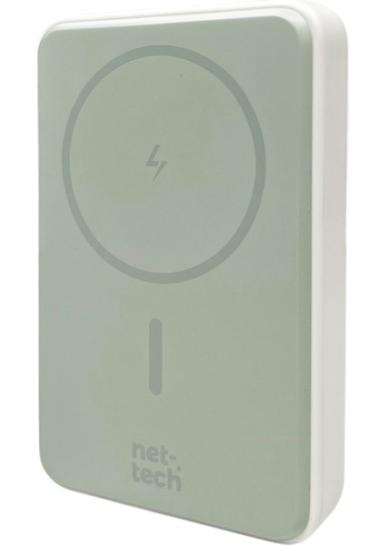 NT-PW38 15W 10000 Mah Magsafe Powerbank (Beyaz)