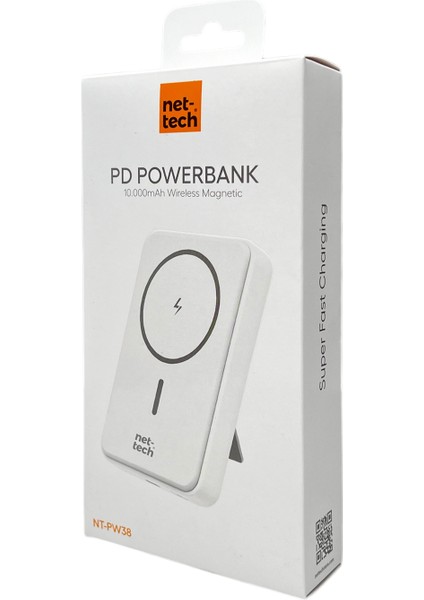 NT-PW38 15W 10000 Mah Magsafe Powerbank (Beyaz) fırsatları