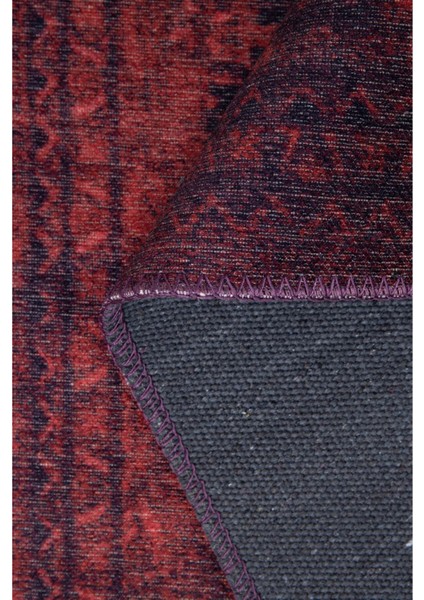 Liverpool Klasik Kırmızı Polyester Dikdörtgen Modern Desenli Pamuk Makinada Yıkanabilir Hav Toz Vermez Leke Tutmayan Kaymaz Taban Dijital Makine Baskı Salon Yolluk Mutfak Halı fırsatları