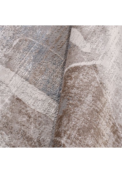 Modern Bej Viskon Dikdörtgen Modern Desenli Akrilik Hav Vermeyen Leke Tutmayan Kolay Temizlenen Yumuşak Makine Salon Yolluk Mutfak Halı fırsatları