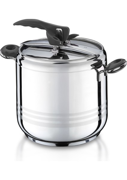 Esila 9,0 Lt Düz Düdüklü Tencere-Siyah fiyatları