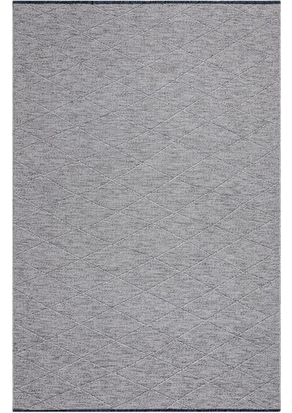 Bloom Geometrik Gri Polyester Dikdörtgen Modern Desenli Akrilik Hav Vermeyen Leke Tutmayan Kolay Temizlenen Yumuşak Makine Salon Yolluk Mutfak Halı