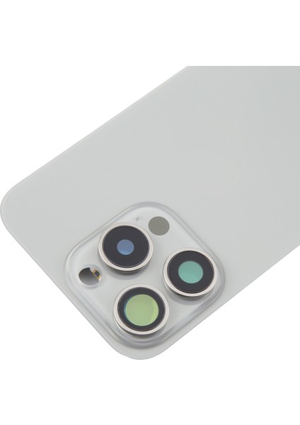 Apple iPhone 16 Pro Max Uyumlu Kamera Camlı Batarya Kapağı + Magsafe Flex modelleri