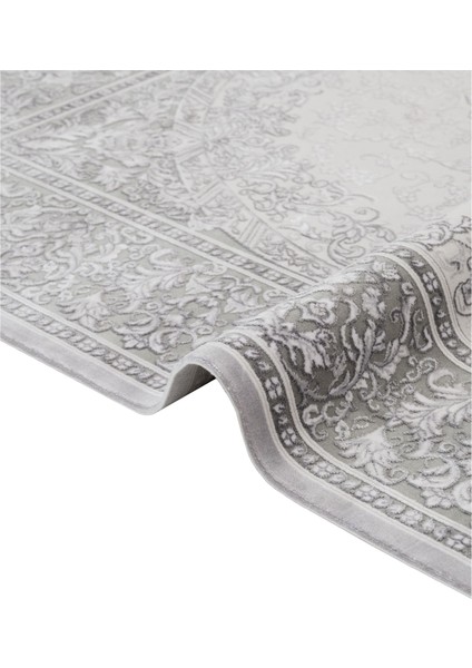 Klasik Gri Akrilik Dikdörtgen Modern Desenli Akrilik Hav Vermeyen Leke Tutmayan Kolay Temizlenen Yumuşak Makine Salon Yolluk Mutfak Halı fiyatları