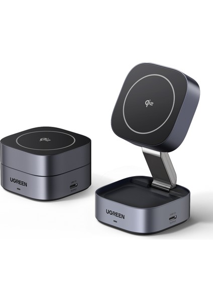 2-In-1 Magsafe Kablosuz Hızlı Şarj Standı - 35316