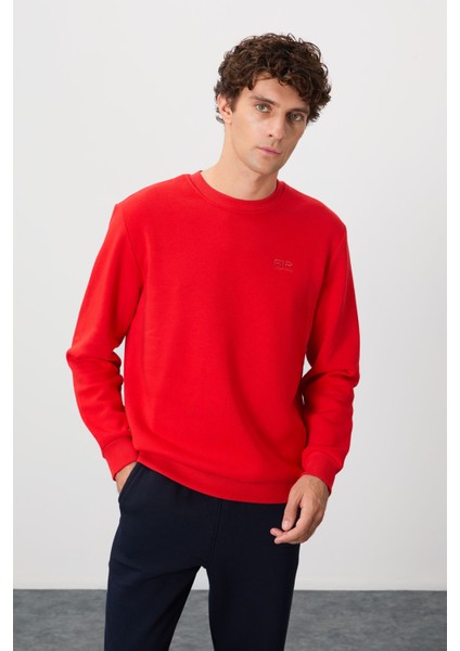 Omar Fiesta Şardonlu Erkek Sweatshirt - 88137