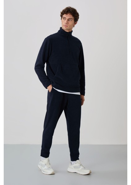Carol Lacivert Polar Erkek Eşofman Takım - 85226