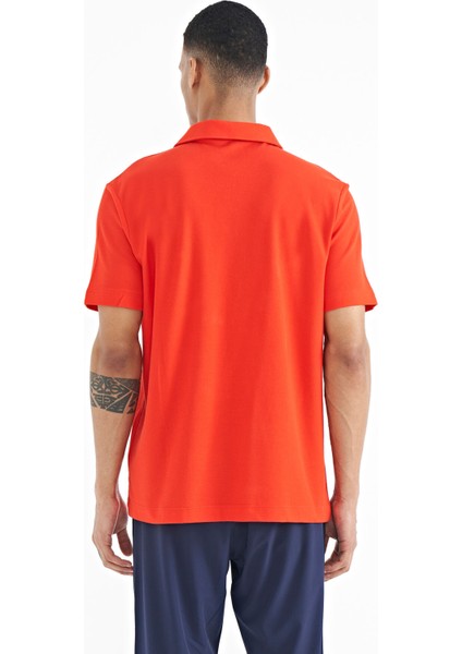 Fiesta Yazı Baskılı Standart Form Polo Yaka Erkek T-shirt - 88236 indirimleri