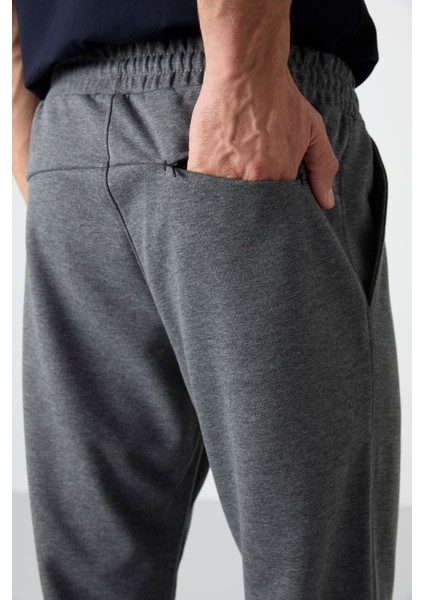 Barnes Antrasit Melanj Erkek Eşofman Alt - 84951 fırsatları