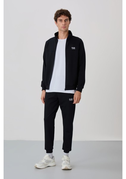Anton Lacivert Jogger Eşofman Takım - 85178
