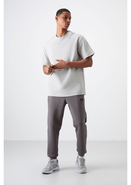 Cesar Koyu Gri Cepli Şardonlu Erkek Eşofman Alt - 84929