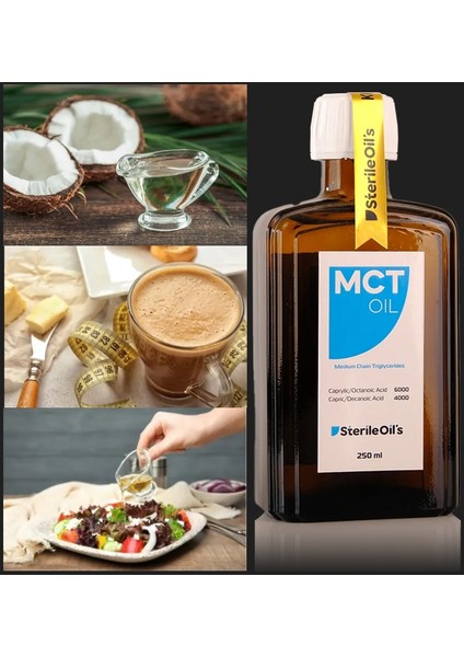 MCT Oil SIVI Hindistan Cevizi Yağı 250 ml fiyatları