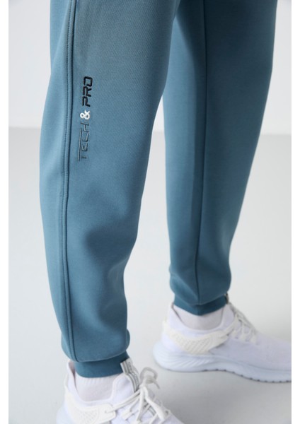 Orman Yeşili Bağcıklı Dar Paça Erkek Eşofman Alt - 84999 fırsatları