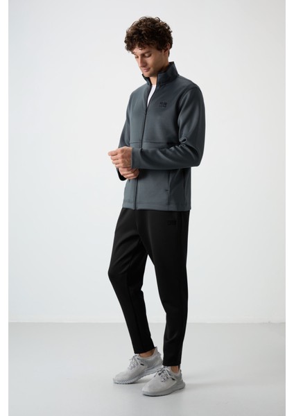 Bran Orman Yeşil - Siyah Scuba Kumaş Erkek Eşofman Takım - 85199 fiyatları