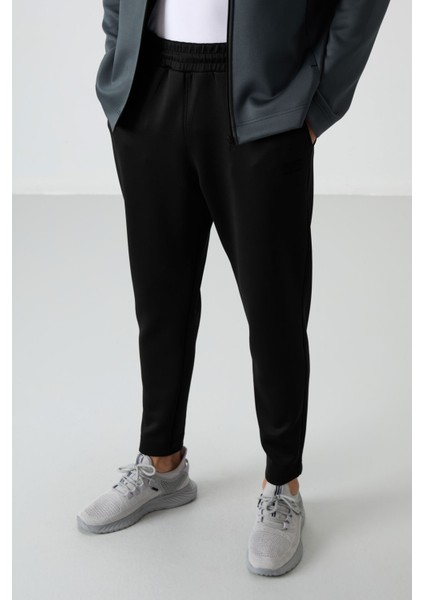 Bran Orman Yeşil - Siyah Scuba Kumaş Erkek Eşofman Takım - 85199 fırsatları