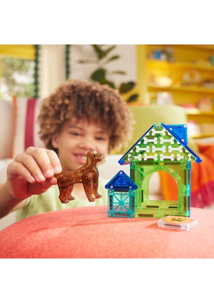 Magna-Tıles® - Dog House - 13 Parça modelleri